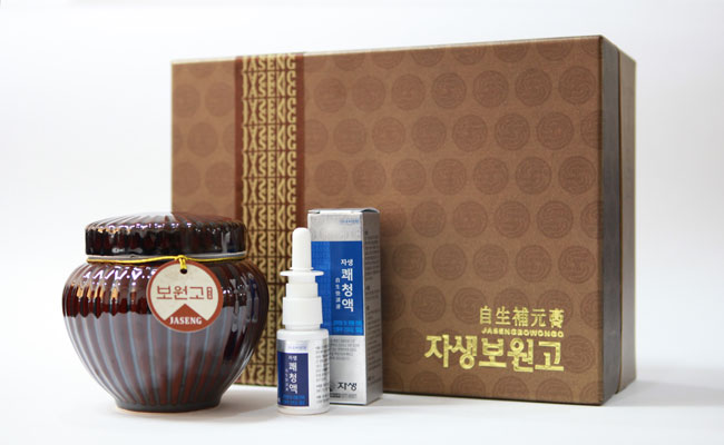 자생한방병원 보원고, 쾌청액 보약 이미지